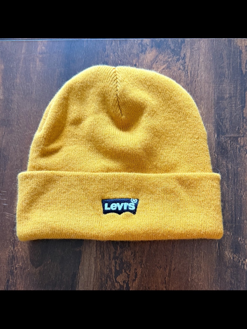 Levi's Kids Golden Yellow Knit Beanie